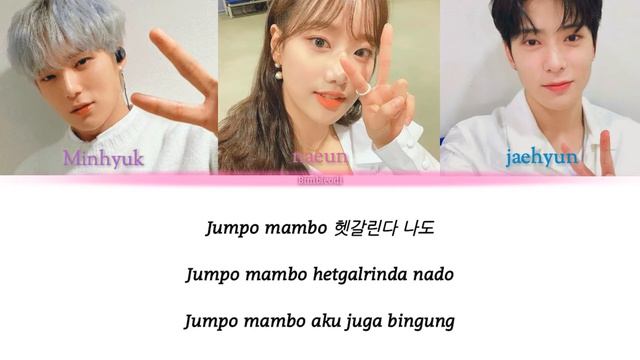 Jumpo Mambo (원곡: 쿨) - Minhyuk (민혁), Naeun (나은), Jaehyun (재현) [Color Coded Lyrics Han/rom/indo] смотреть онлайн
