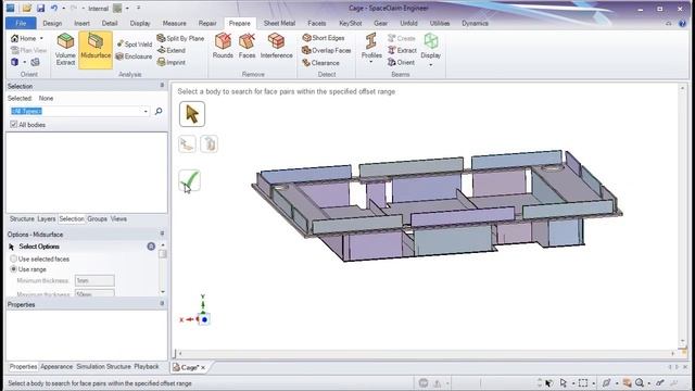 ANSYS SpaceClaim 2015 for CAE смотреть онлайн