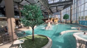 ОБЗОР НА ЛЕТО ЛЕТО ТЮМЕНЬ | Аквапарк, спа-зона, отель, ресторан | 24 часа в отеле 🐬