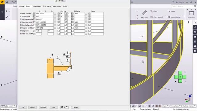 How to create Spiral Stair S68 in Tekla Structures смотреть онлайн