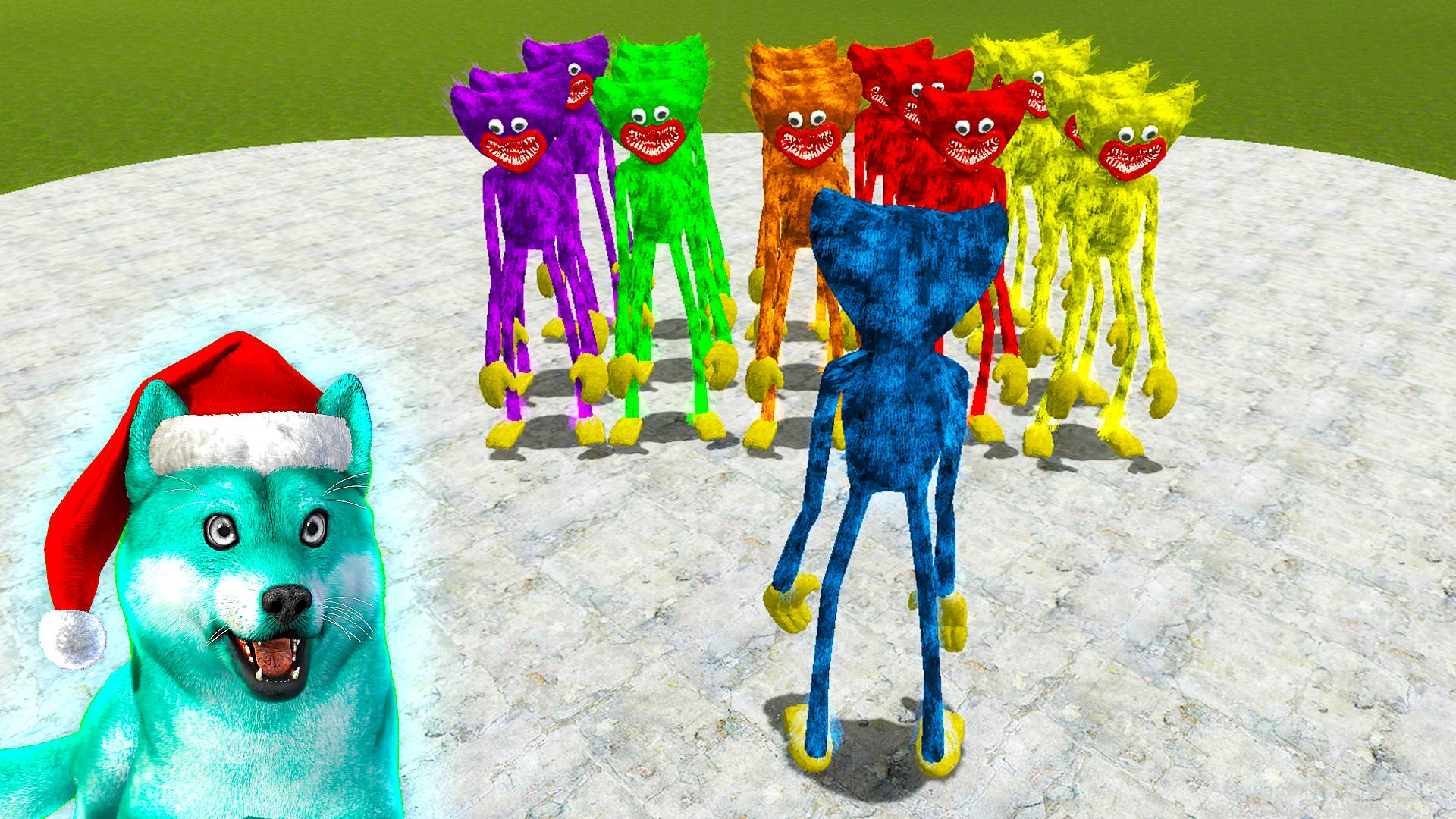 Я СТАЛ хагги вагги в гренни онлайн в гаррис мод смотреть онлайн