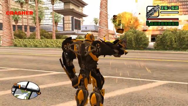 GTA San Andreas Bumblebee Mods смотреть онлайн