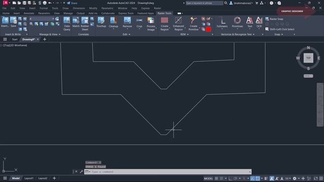 اضافة صور زخارف اسلاميه او غيرها وتحويلها لخطوط يمكن التعديل عليها فى الأتوكاد ADD IMAGE IN AUTOCAD смотреть онлайн