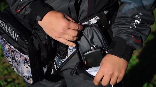 арт S-001.Сумка поясная рыболовная Shaman. Производство ХСН смотреть онлайн