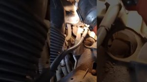 как снять стартер на citroen picasso