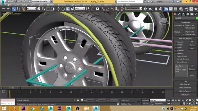 Basic Car Rigging 3DS Max (Part-2) смотреть онлайн