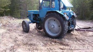 МТЗ - 82 и МТЗ 82.01 с КУНОМ