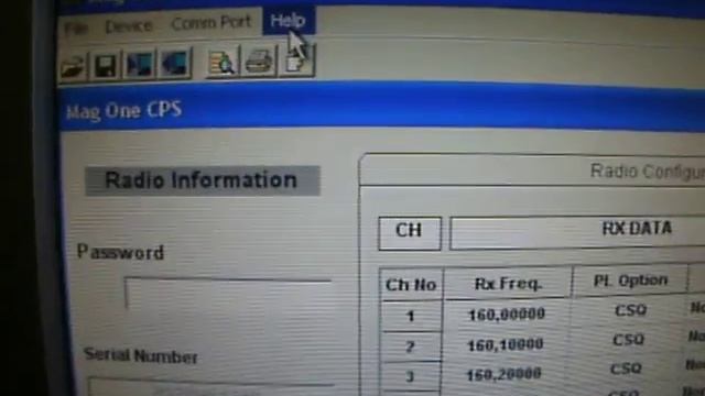 Программирование радиостанции Motorola Mag One MP300