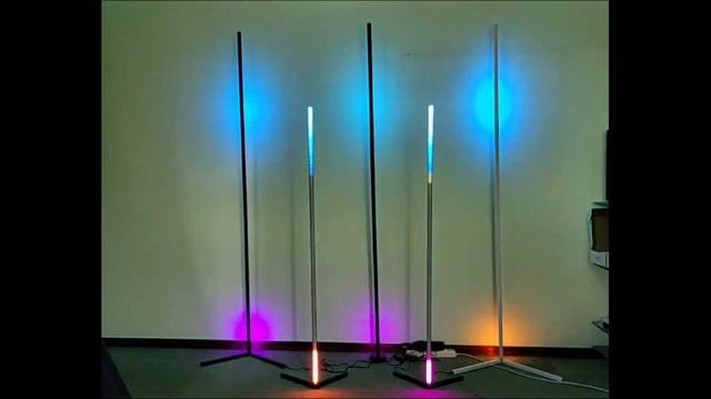 LED RGB торшеры - цветомузыка в деле смотреть онлайн