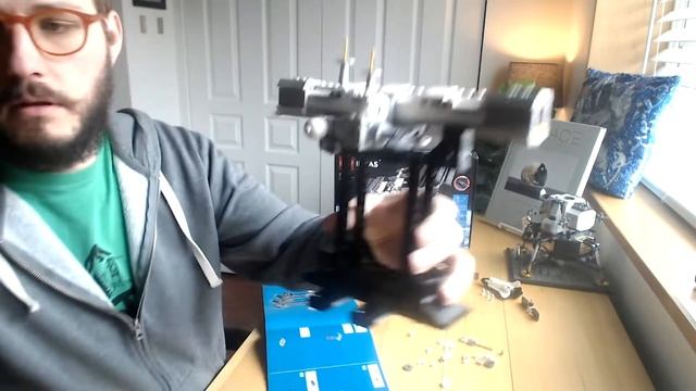 Jake builds the LEGO International Space Station kit! смотреть онлайн