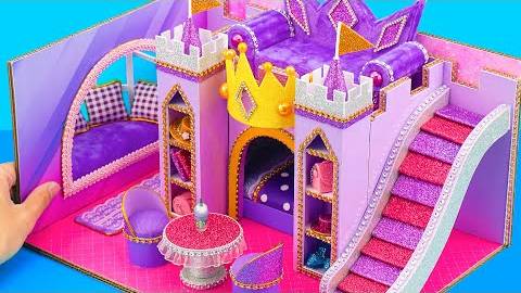 Строим домик для принцессы с горкой сами смотреть онлайн