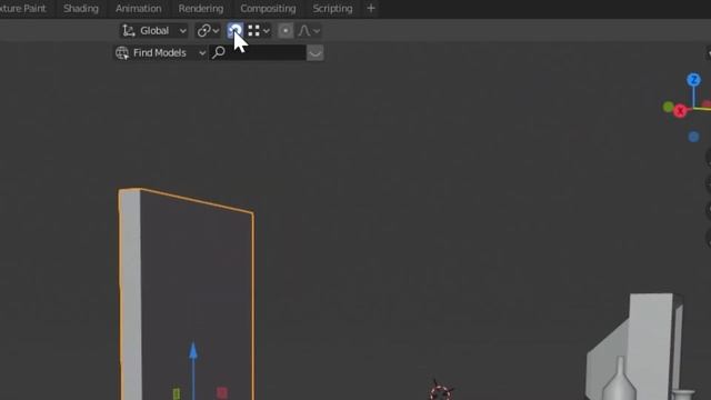 Blender - Modificare l'Origine (Pivot) di una Mesh e visualizzazione degli Assi (Tutorial ITA) смотреть онлайн