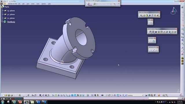 49 #3 D Beam Analysis 과제 따라하기 5 (#CATIA CAE) смотреть онлайн