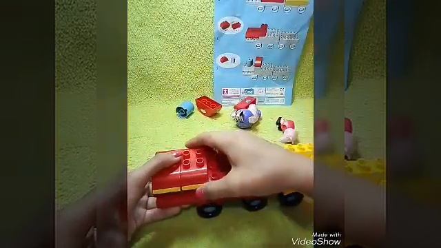 Открываем конструктор Свинка Пеппа Мультфильм Для Детей смотреть онлайн