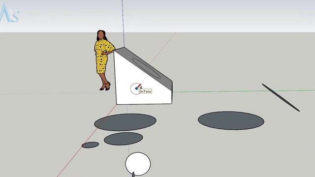 How to Draw Smooth CIRCLE and POLYGON in SketchUp | SketchUp for Beginners смотреть онлайн