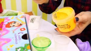 Как Мама и Беби Бон Эмили: десерты из слаймов Капуки Кануки! Играем в куклы в видео для девочек