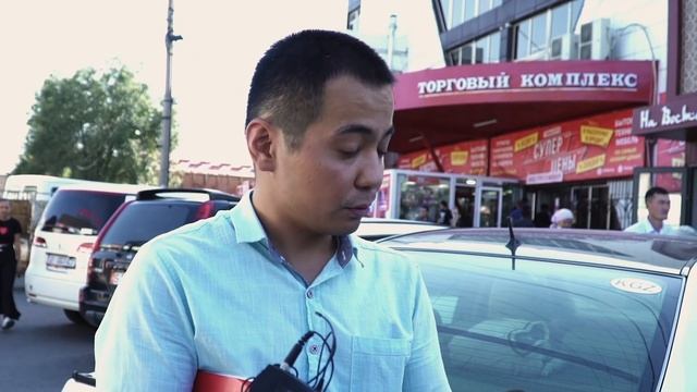 «Лжепарковщики» на Аламединском рынке