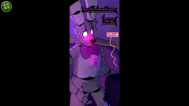 СПРИНГТРАП СОШЕЛ С УМА? ☘ SPRINGTRAP AND DELIAH  ☘  FNAF КОМИКС № 16