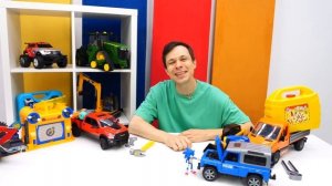 Видео про машинки: СОНИК - полицейский! Мультики для мальчиков Автомастерская Федора