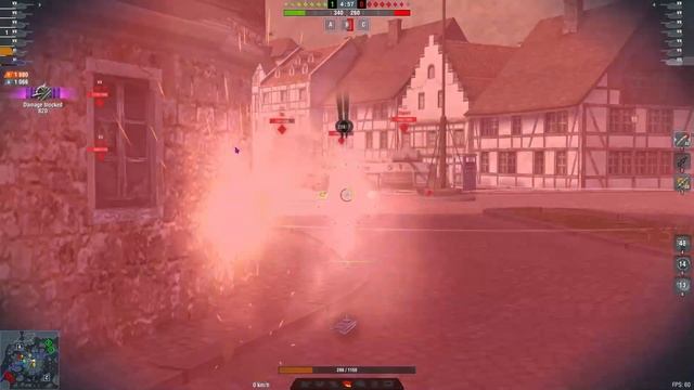 Big armor for the win |World Of Tanks Blitz смотреть онлайн