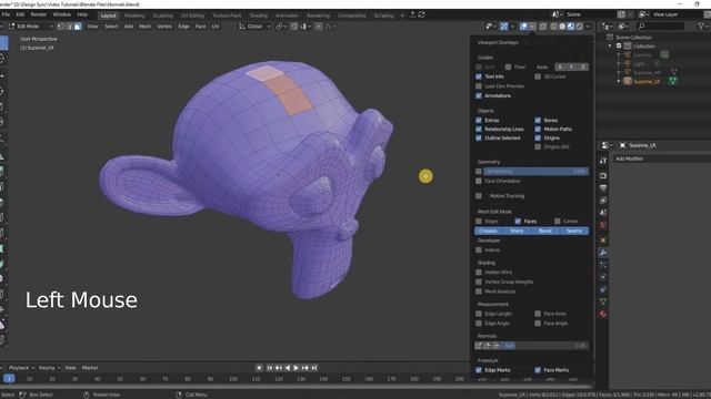 Flip Normals | BLENDER 2.8 смотреть онлайн