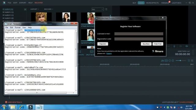 filmora 7.8.1 registration code free for life time December 2017 смотреть онлайн