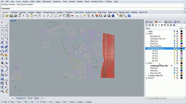 25 - Rhino - Site Model Planar Surface смотреть онлайн