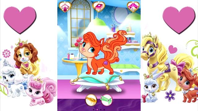 Disney Princess Palace Pets Ariel & Treasure Game Episode iPad Games For Girls смотреть онлайн