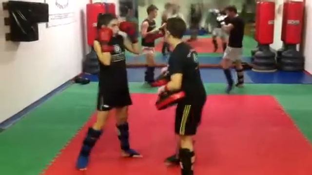 Marta De Collibus Vs Chiara Cavallone Training 4