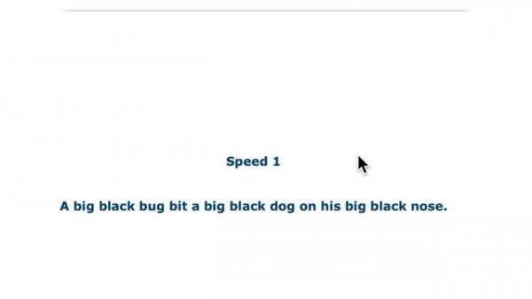 A big black bug bit a big black dog on his big black nose | tongue-twister