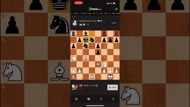 Шахматы. Гамбит Морра. Атакую нерокированного Короля!