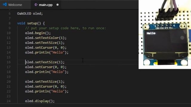 ESP32 #2 Getting Started with OLED Display SSD1306 смотреть онлайн