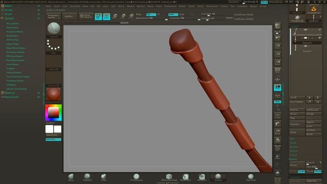 Zbrush - How to make bandages tutorial смотреть онлайн