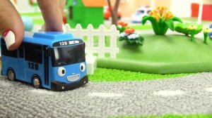 Видео про игрушки: Автобус Тайо! Нури - спасатель! Игры для детей