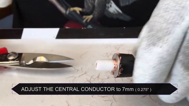 TNC Solder Connector Installation (10mm /.400