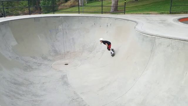 Giorgios sons run in the Snake Run. SK8 Peck 9-17-17.