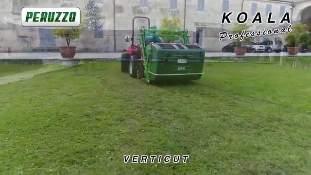 Цеповая косилка – мульчер со сбором Peruzzo Koala Professional смотреть онлайн