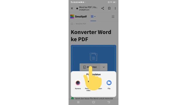 Cara Mengubah File Word Ke PDF Pake HP Android