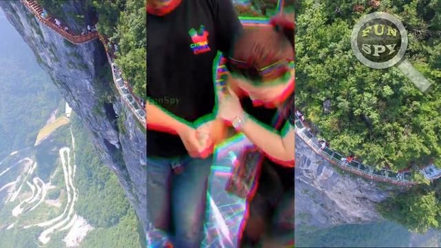 China Glass Bridge Crack Effect - New Episode смотреть онлайн