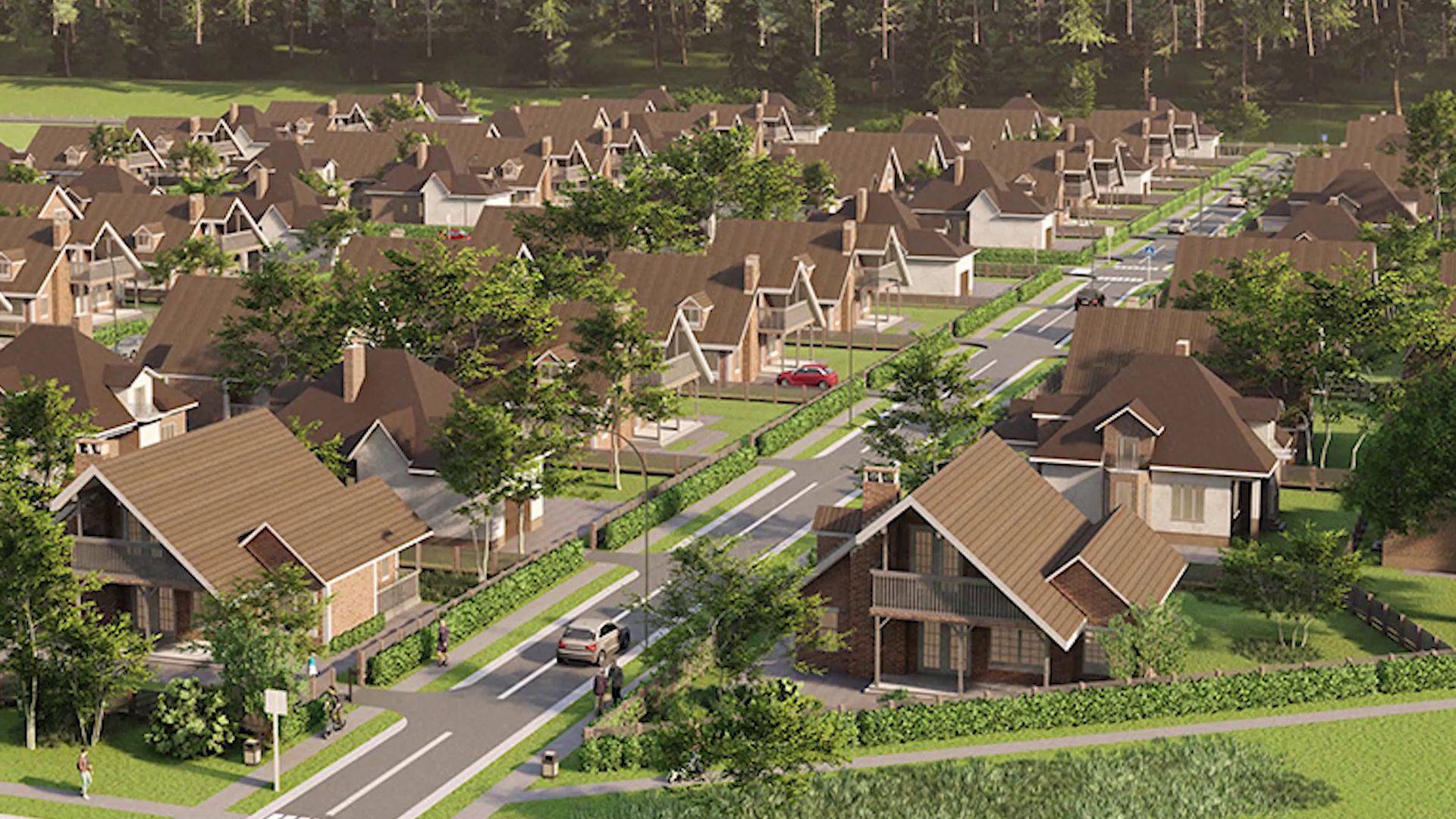 Коттеджный поселок «Солнечная поляна» в северо-восточной части Шадринска (2025-03-13) смотреть онлайн