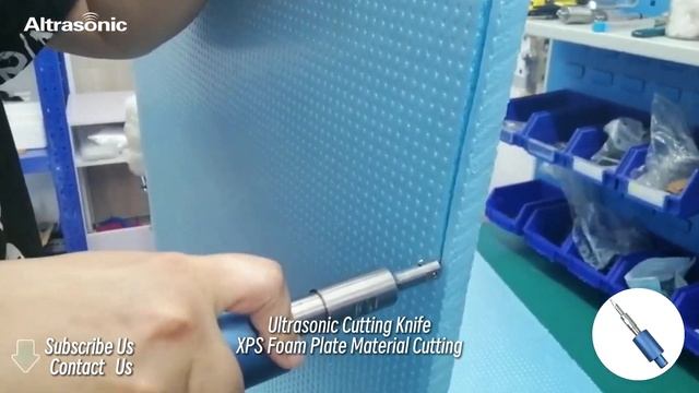Ultrasonic Cutter for XPS cutting смотреть онлайн