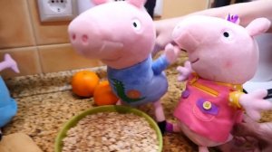 Свинка Пеппа и овсяные лепешки для Маши Капуки и Бьянки. Готовим вместе!