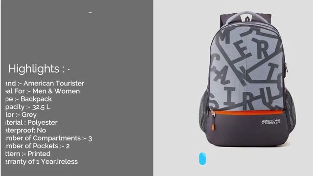 Best American Tourister Backpack | Backpack 2020 | смотреть онлайн