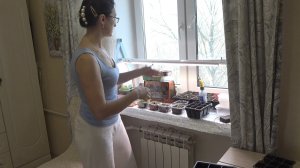 10 марта 2025 года. Пикирую петунии.