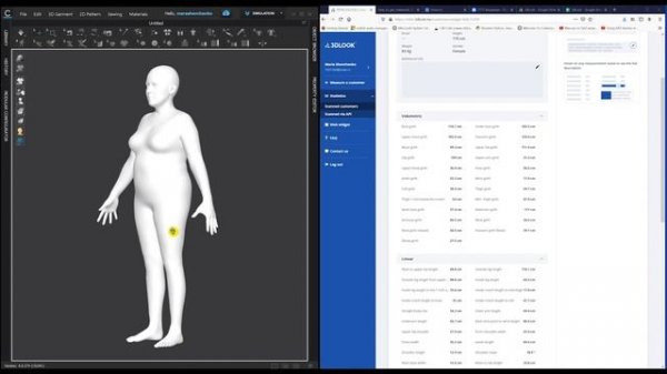 Бесконтактное снятие мерок тестируем платформу 3DLook