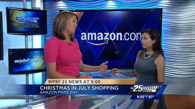Amazon Prime Day - Dana Peller of Pellerini on WPBF 25! смотреть онлайн