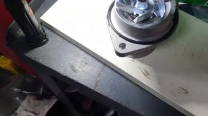 Замена помпы Фабия 1,4