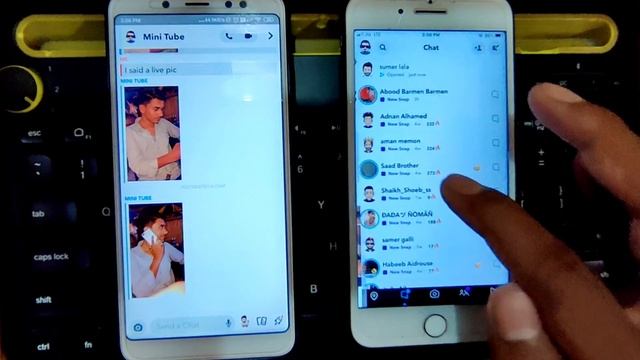 How to send fake live snap on snapchat | how to send camera roll as snap |send Gallery pics as snap смотреть онлайн