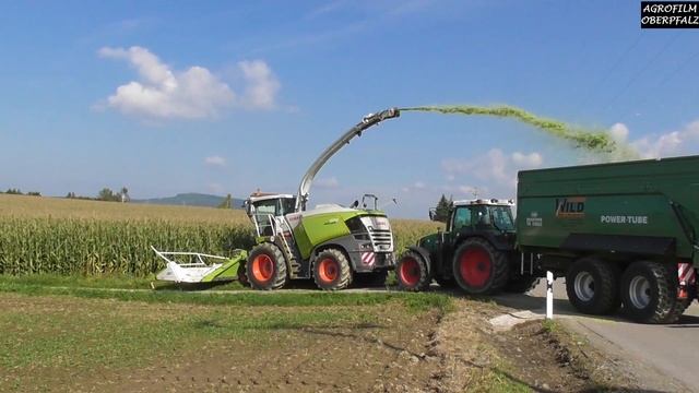 Im Häckselfieber: Claas Jaguar 970 Typ 498 mit Orbis 900 - LU Spitzner - Teil 1 смотреть онлайн