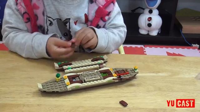 LEGO Disney Princess Moana’s Ocean Voyage 41150 Kids unbox & speed build / レゴ ディズニー モアナ 南の海の大冒険 смотреть онлайн